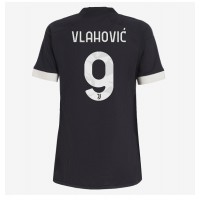 Juventus Dusan Vlahovic #9 Fotballklær Tredjedrakt Dame 2023-24 Kortermet